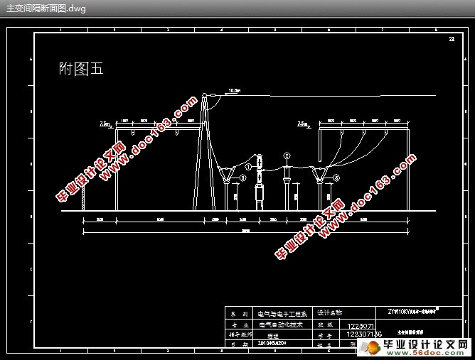 ĳ110KVվһβ(CADͼ,ƽ沼ͼ)