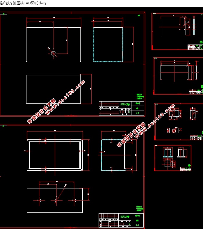 ʳҺѹվ(CADװͼ,SolidWorksάͼ)