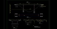 ȫ180m׺Ӵ(50m+80m+50m)(CADͼ)