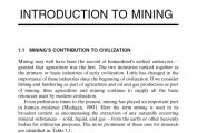 ɿINTRODUCTION TO MINING