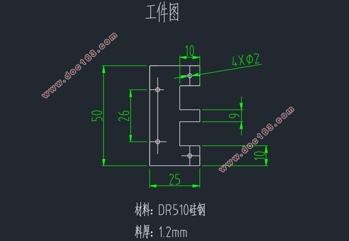 1.2mm DR510Ƭĳѹģ(CADͼװͼ)