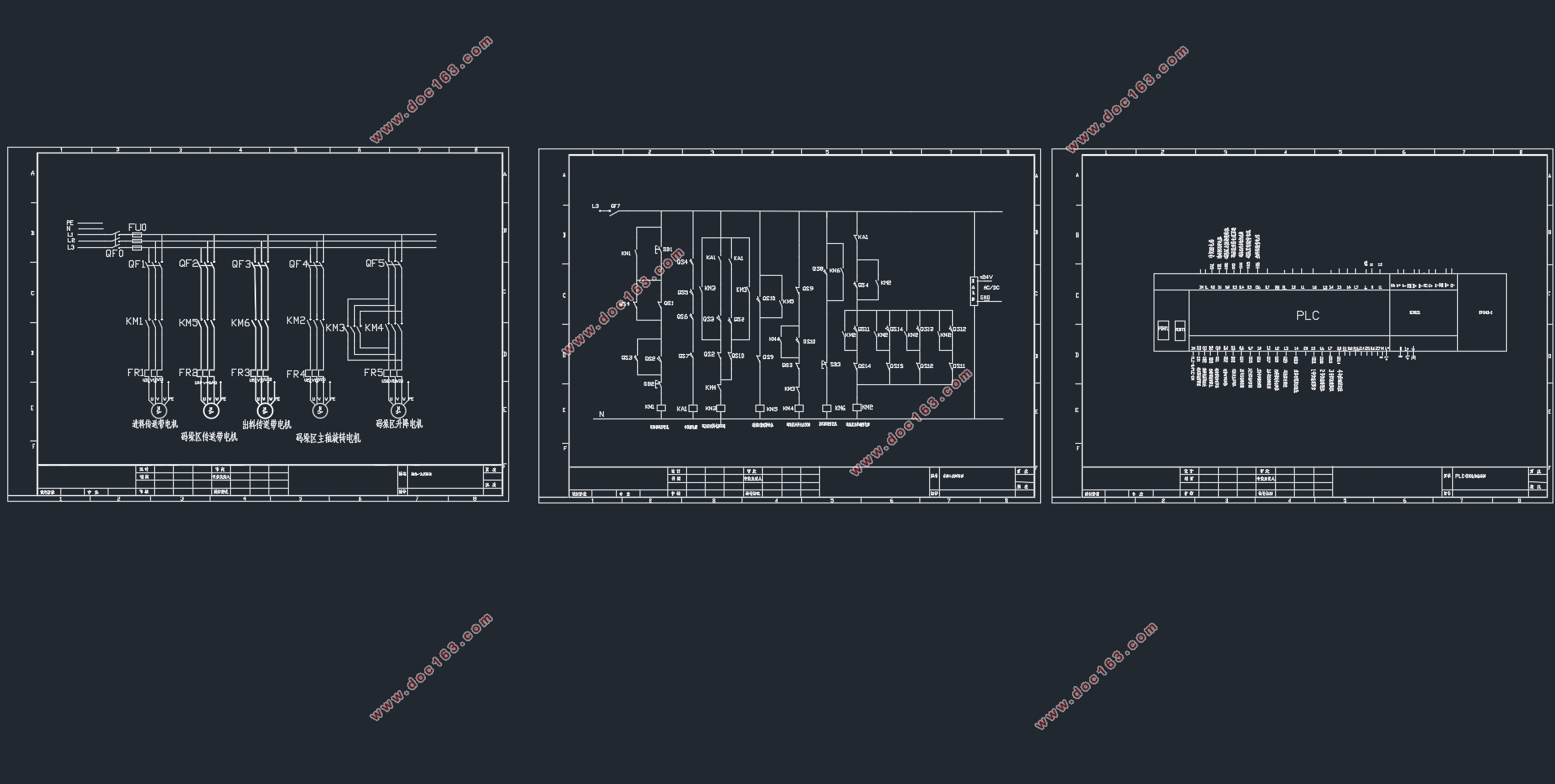 PLC˿ϵͳķо(CADͼ)