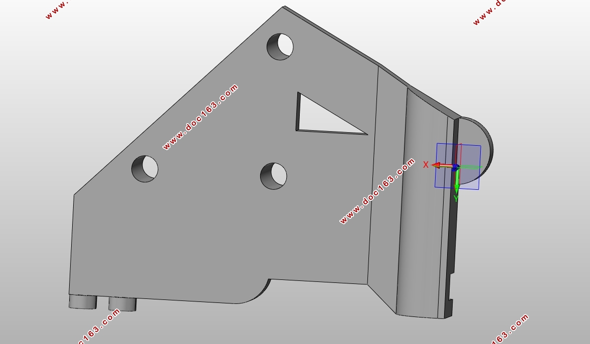 ĳյ֧עģ߽ṹ(CADװͼ,SolidWorksάͼ)