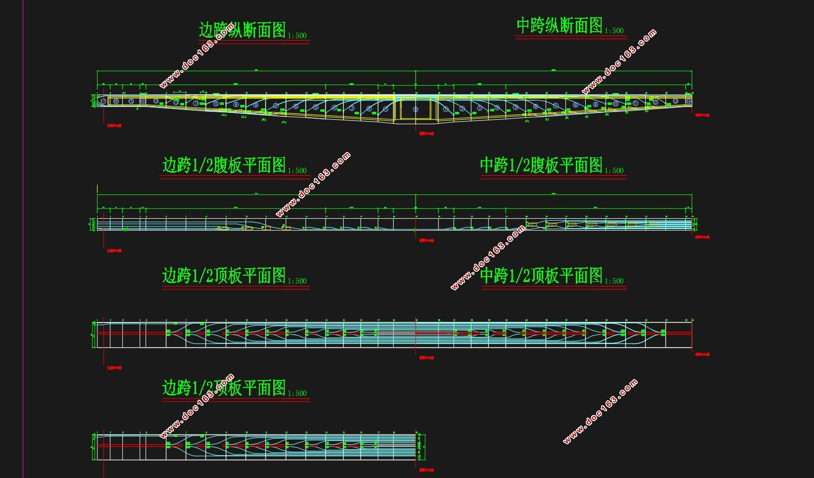 (75+130+75m)I·ԤӦչ(CADͼ)