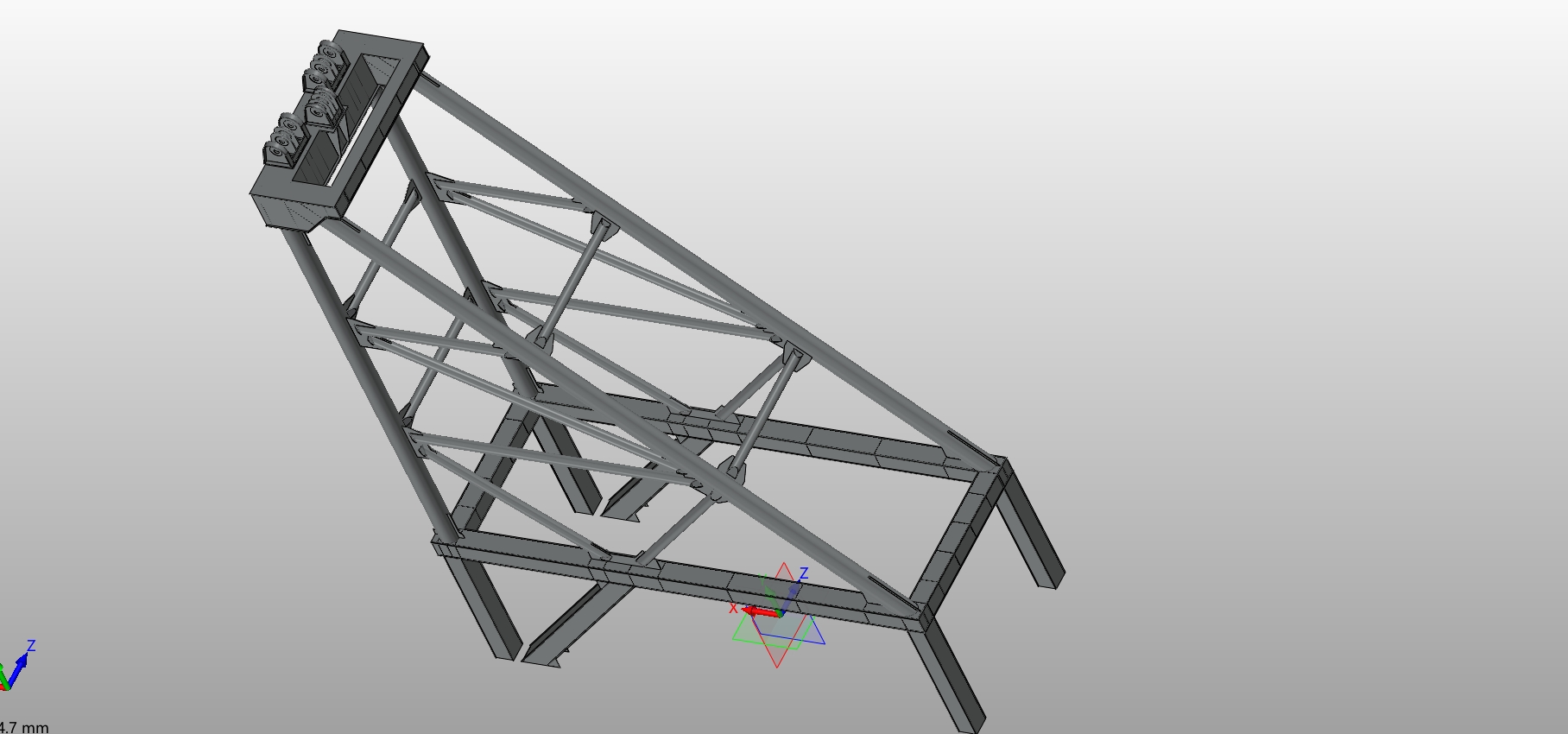 200Tػ弰ּܽṹ(CAD,SolidWorksάͼ)