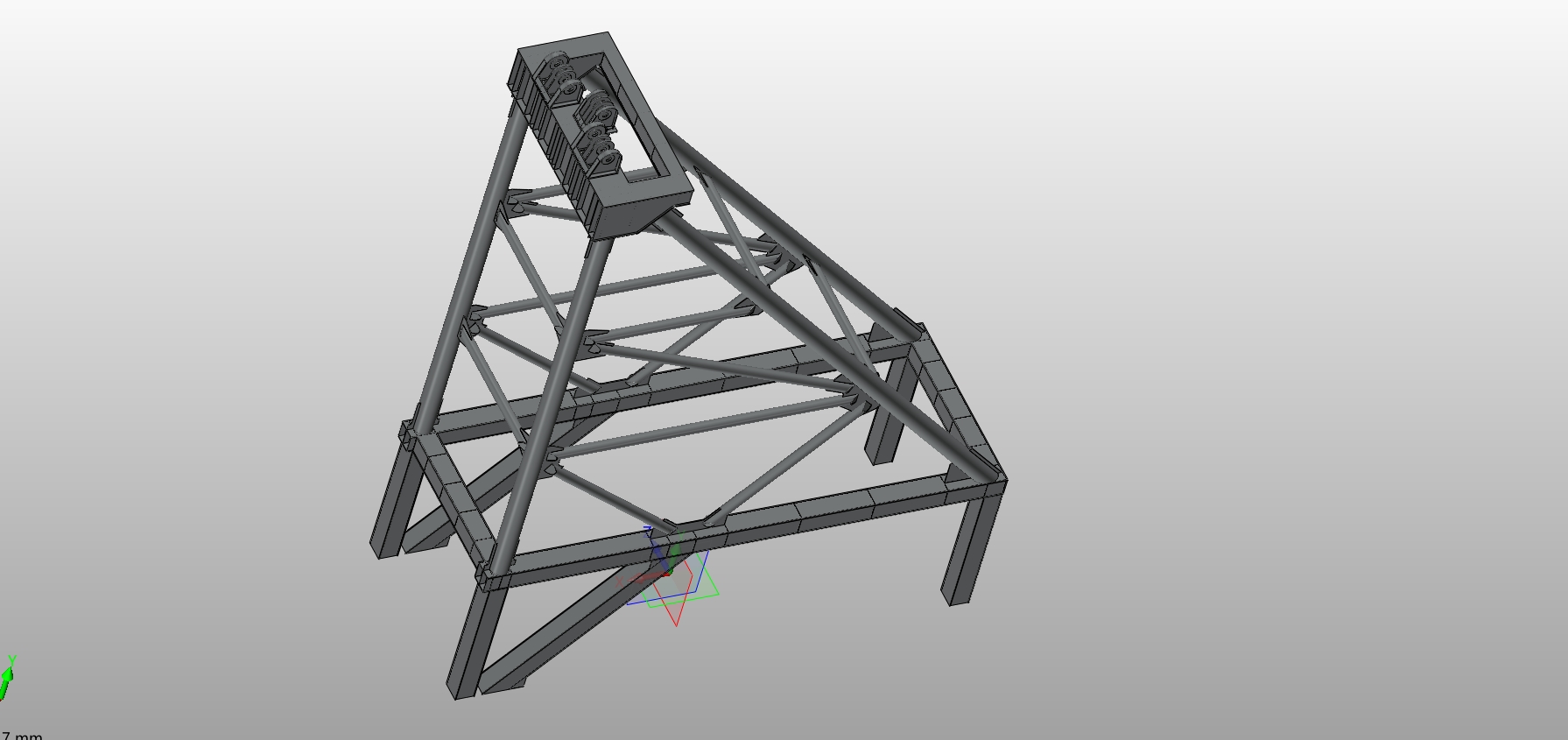 200Tػ弰ּܽṹ(CAD,SolidWorksάͼ)