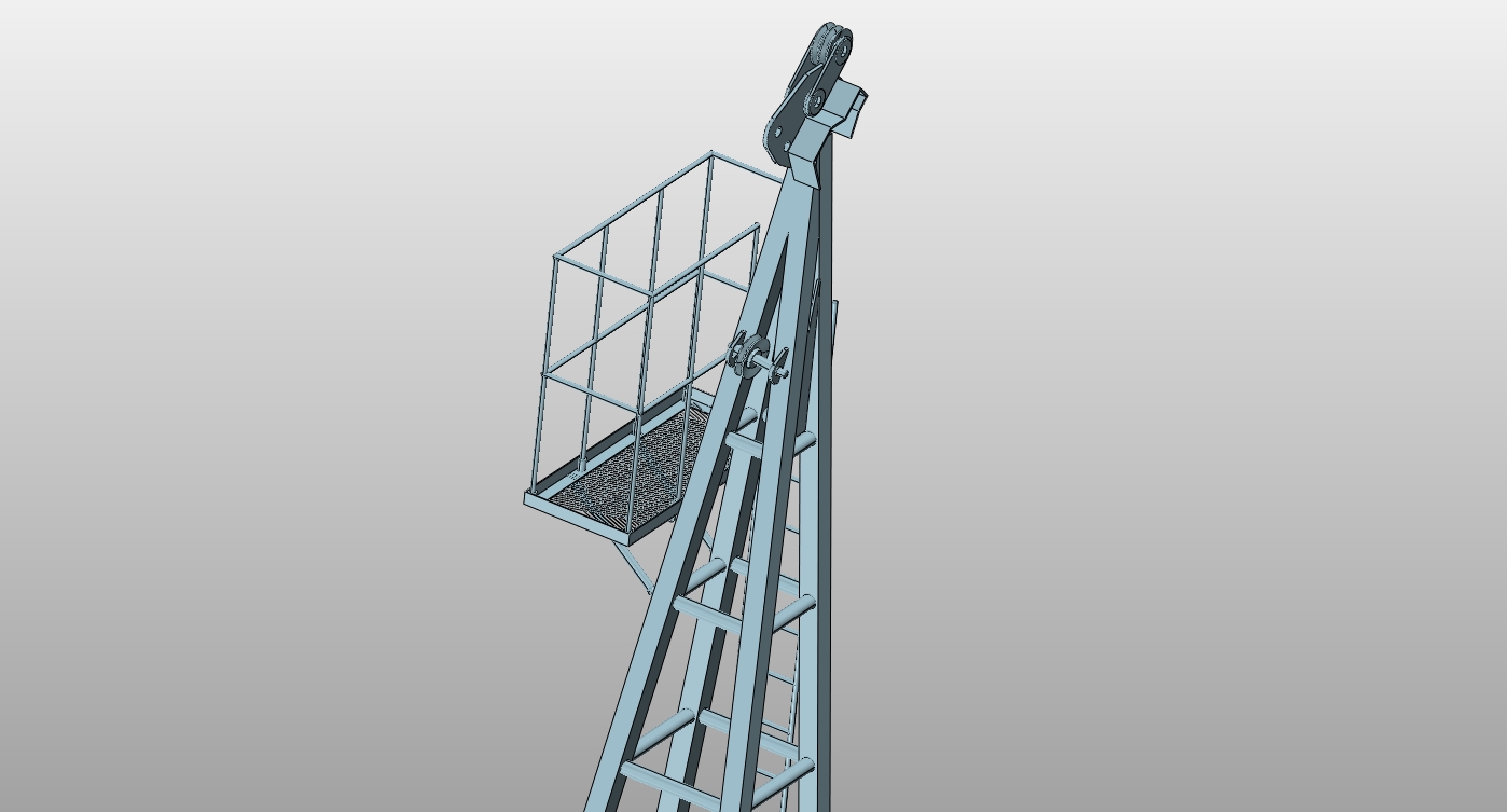 80t-m自升式塔式起重机三维建模与虚拟装配(含CAD,PROE三维图)