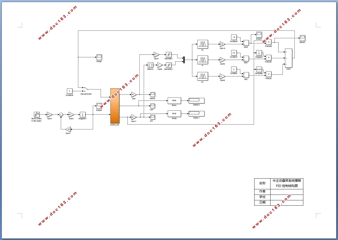 ϵͳƲо(CAD,ADAMS,Simulink,CATIAάͼ)