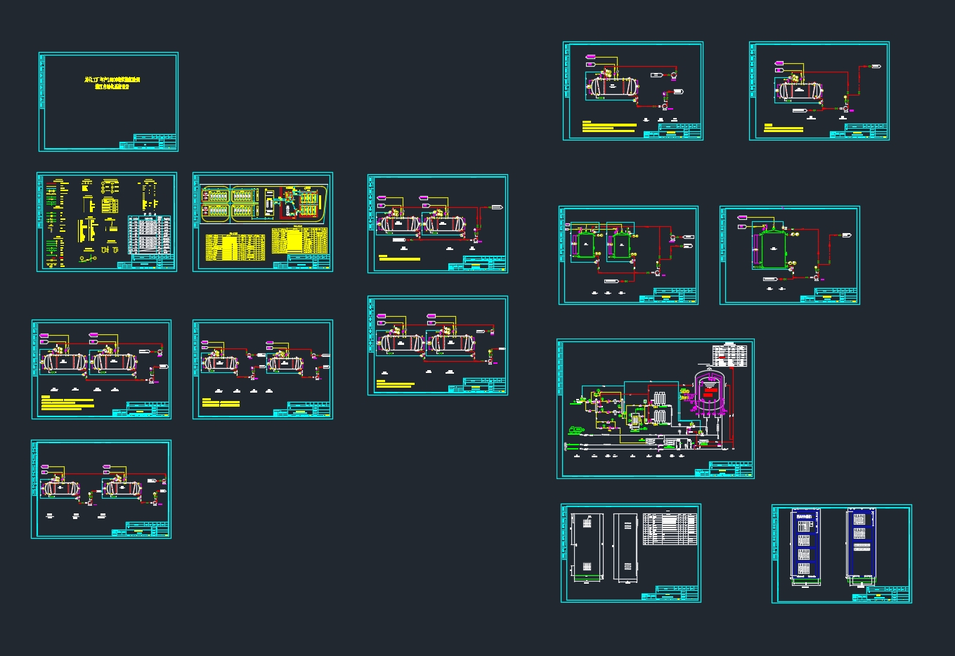 ĳ���������10000�ֱ����ȹ�������Զ���ϵͳ���(��CADͼ)