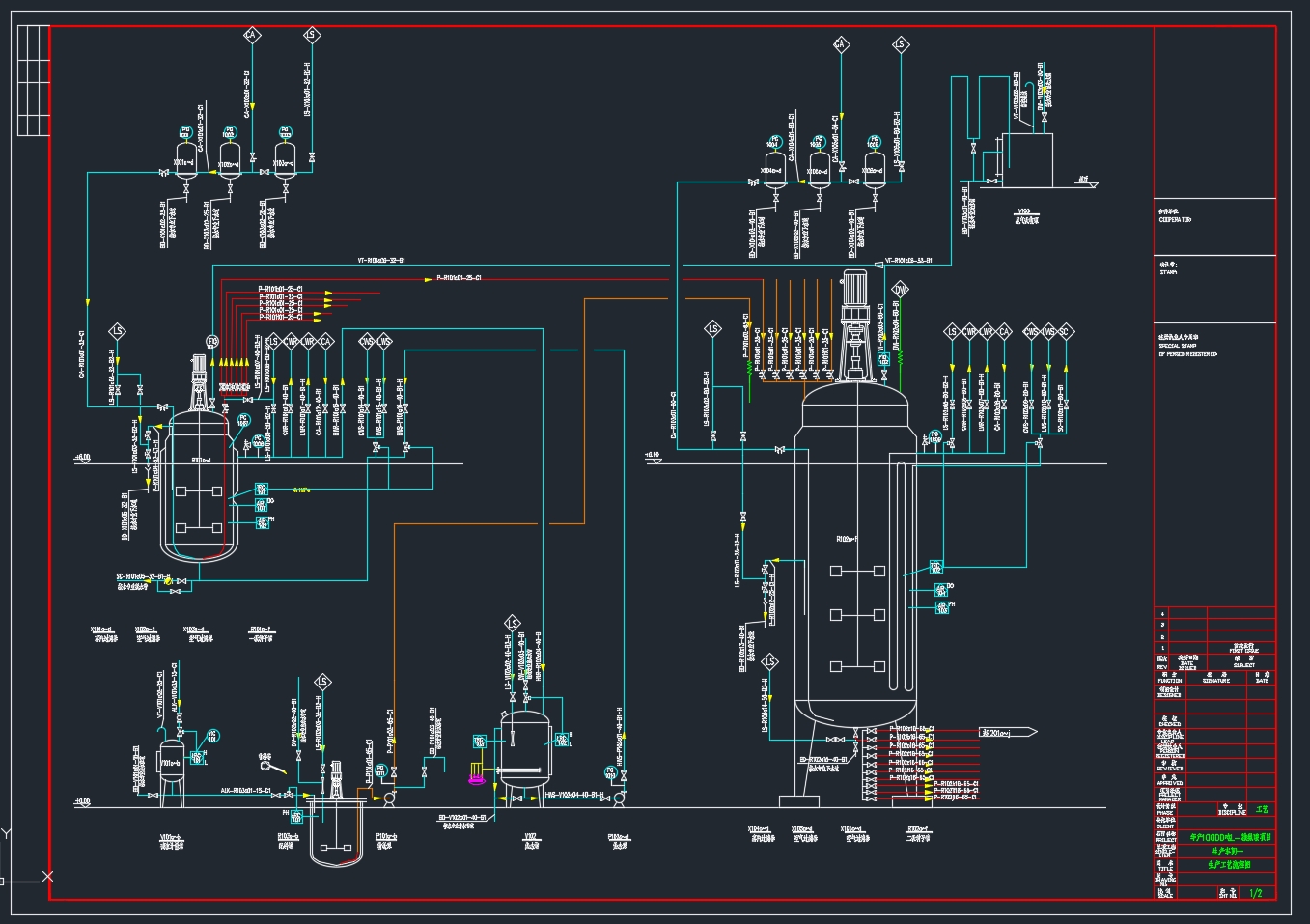 ���10000��L-�����������η��͹���������ƺ�(CADͼ)