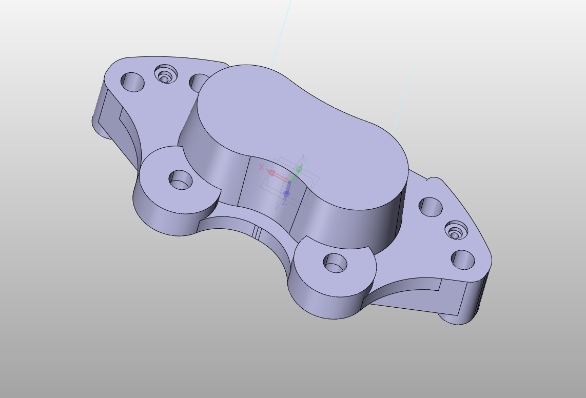 轻型客车盘式制动器内外制动钳体三维建模及强度计算