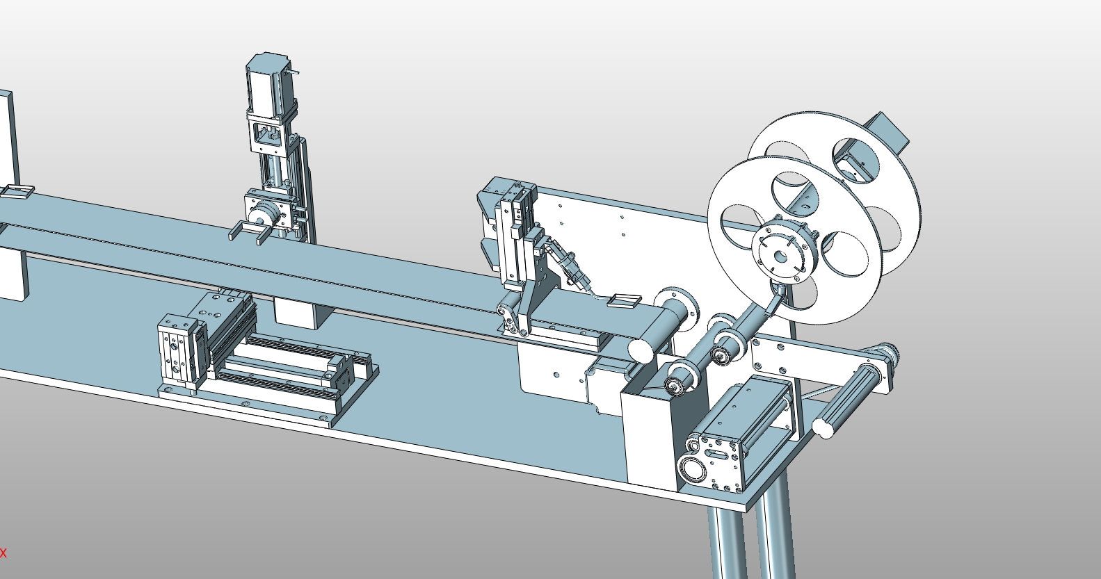 手机双面覆膜机设计(含CAD零件装配图,SolidWorks三维)